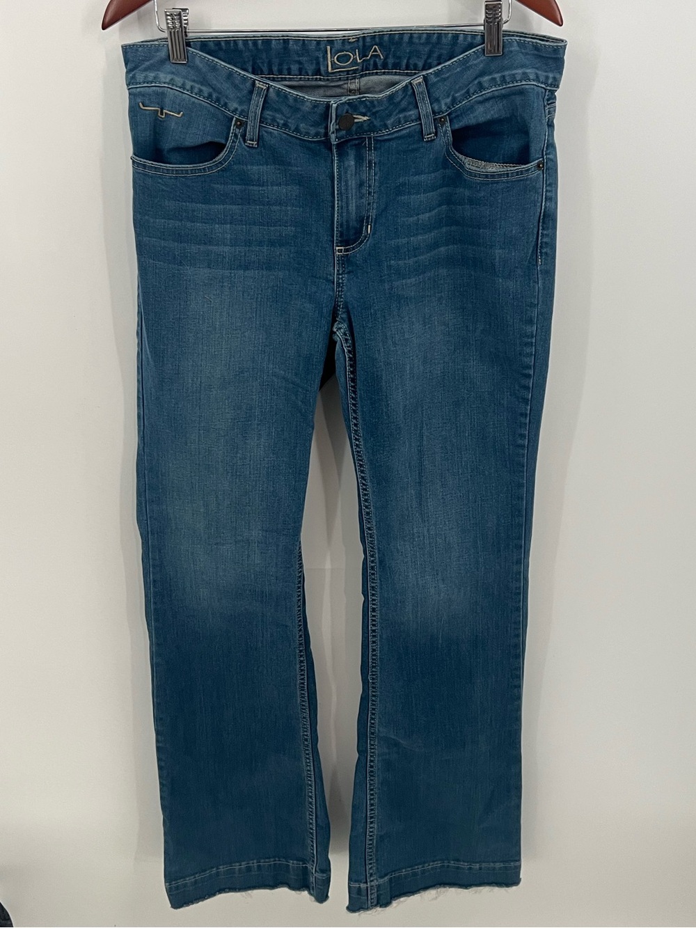Kimes Ranch Lola Low Rise Blue Bootcut Jeans